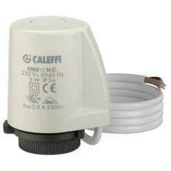 Commande électrothermique Avec Microrupteur Auxiliaire Caleffi 6562 24V