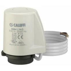 Commande électrothermique Avec Microrupteur Auxiliaire Caleffi 6564 24V