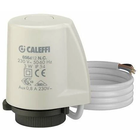 Commande électrothermique Avec Microrupteur Auxiliaire Caleffi 6564 24V 1 Commande électrothermique Avec Microrupteur Auxiliaire Caleffi 6564 24V