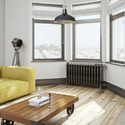 Radiateur Fonte Sur Pieds - Hauteur 225mm - Longueur 80mm - 44 Watt - Epaisseur 225mm - Contenance 1.65L - OXF470/80FB4 -Atlantic Magasin 48766488 5