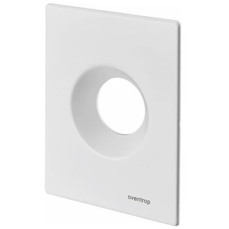 Plaque De Recouvrement Pour Unibox RTL, T, Vario Et Plus Profondeur D'installation 110 Mm, Blanc OVENTROP 1 Plaque De Recouvrement Pour Unibox RTL, T, Vario Et Plus Profondeur D'installation 110 Mm, Blanc OVENTROP