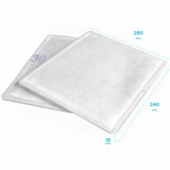 Filtres BRIZZ Compatibles VMC ALDES Dee Fly Cube 300 Et Dee Fly Cube 370 - Fald01variante : 2 G4 + 1 F7 -Atlantic Magasin 49931643 5