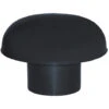 Chapeaux De Ventilation PVC Sans Moustiquaire - Ardoise - Ø100mm