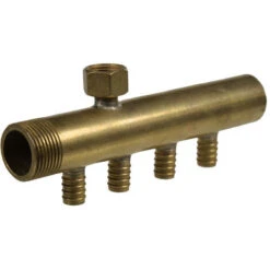 Collecteur à Glissement 3/4 Mâle-B Purgeur Auto 4 Départs De 12 -Atlantic Magasin 510101 3