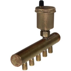 Collecteur à Glissement 3/4 Mâle-B Purgeur Auto 5 Départs De 12