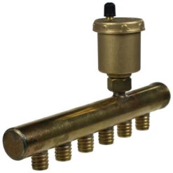 Collecteur à Glissement 3/4 Mâle-B Purgeur Auto 6 Départs De 16