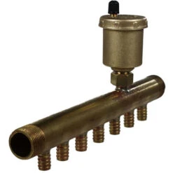 Collecteur à Glissement 3/4 Mâle-Mâle Purgeur Auto 7 Départs 12