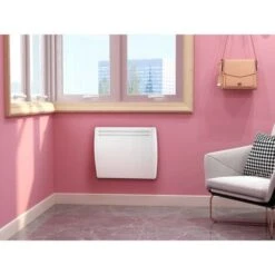 Radiateur électrique Fixe à Inertie Sèche Céramique 1000W Haverland MEDUSA-10 Programmable Fil Pilote -Atlantic Magasin 51341428 3