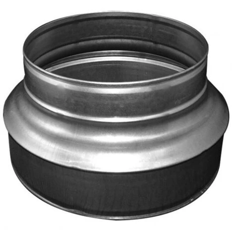 Réducteur En Acier Pour Conduit De Ventilation - 250 Vers 150mm 1 Réducteur En Acier Pour Conduit De Ventilation - 250 Vers 150mm