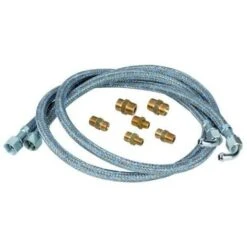 Lot De 2 Flexibles Avec 6 Raccords