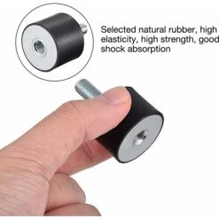 Support D'isolateur En Caoutchouc, Bloc Silencieux D'amortisseur à Vis Anti-vibration 4 Pièces (VD30 X 20, M8 X 23) 6 Support D'isolateur En Caoutchouc, Bloc Silencieux D'amortisseur à Vis Anti-vibration 4 Pièces (VD30 X 20, M8 X 23) -Atlantic Magasin 55311519 3