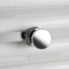 Patère Bouton Chrome Pour Sèche-serviettes Tubes Ronds - Atlantic 850201