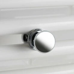 Patère Bouton Chrome Pour Sèche-serviettes Tubes Ronds - Atlantic 850201