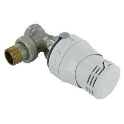 COMAP Kit Thermostatique SENSO équerre 1/2 - Inclus Tête Thermostatique Senso M28 + Corps Thermostatique Kv Fixe - RK8086042