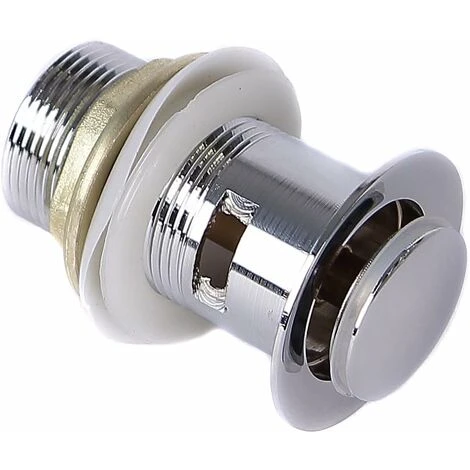 Vanne De Vidange Sortie écoulement Push Up, Pop Up Pour Lavabo écoulement, (Push) - Presse4 3 Vanne De Vidange Sortie écoulement Push Up, Pop Up Pour Lavabo écoulement, (Push) - Presse4 – Image 3