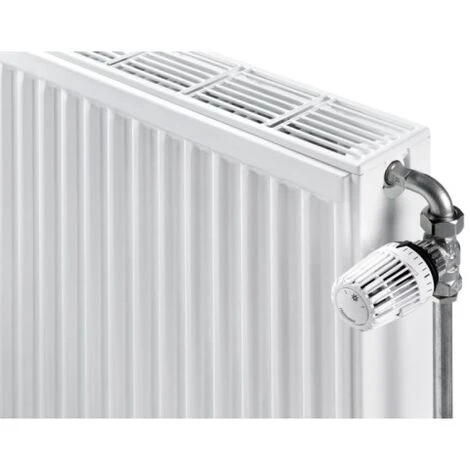 Radiateur Eau Chaude Acier Horizontal Habillé Compact All In RAL 9016 Type 22 H400xL700 872W 2 Radiateur Eau Chaude Acier Horizontal Habillé Compact All In RAL 9016 Type 22 H400xL700 872W – Image 2
