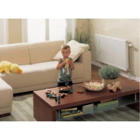 Radiateur Eau Chaude Acier Horizontal Habillé Compact All In RAL 9016 Type 22 H400xL700 872W 3 Radiateur Eau Chaude Acier Horizontal Habillé Compact All In RAL 9016 Type 22 H400xL700 872W – Image 3