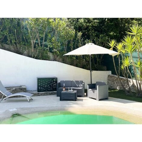 Cache Climatisation Amazonian Aluminium Noir RAL9005 - Taille Petit - L 100 X H 70 X P 50 Cm 5 Cache Climatisation Amazonian Aluminium Noir RAL9005 - Taille Petit - L 100 X H 70 X P 50 Cm – Image 5