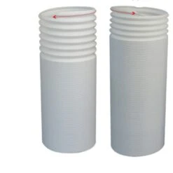 ELLE Tuyau De Vidange De Climatiseur Mobile, Tuyau De Vidange Flexible En PVC Pour Climatiseur Mobile (gris Sens De Rotation Droit Ø13cm 200cm) -Atlantic Magasin 58743504 5