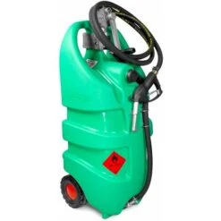 Caddy Ravitailleur Essence Mobile 110L En PE Avec Pompe + Pistolet MW-Tools TB110M