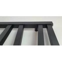 Radiateur Sèche-serviettes Eau Chaude Design CYRKA 97 X 50 Cm Noir Mat -Atlantic Magasin 60474694 4