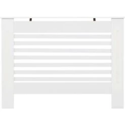 Nova Couverture Du Radiateur Blanc Dans MDF Opach Finute Diverses Dimensions Taille : 112x19x81 -Atlantic Magasin 60806855 3