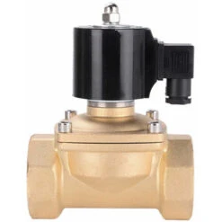 DN15 1/2 Pouces Electrovanne Electrique Pour AC Direct DC24V -5-80℃ Laiton Fermé Pratique -Atlantic Magasin 60936386 4