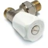 COMAP Robinet Manuel équerre à Simple Réglage à Visser Pour Radiateur - Mâle 1/2 (15x21) - EuroSAR - 418E - 418704
