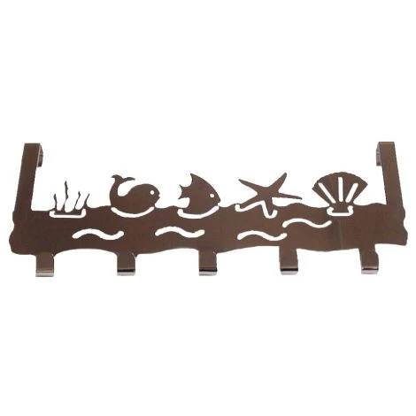 Porte-serviettes Design à Suspendre En Zamak Chromé Brillant, SILHOUETTE 1 Porte-serviettes Design à Suspendre En Zamak Chromé Brillant, SILHOUETTE