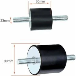 Silent Bloc M8, 4pcs Plot Anti Vibration Silenbloc Caoutchouc, Double Extrémités Vis Absorbeur Anti Vibration Pour Bateau Voiture Amortisseur Silencieux -Arcenciél(M8 X 20, 30 X 30) 6 Silent Bloc M8, 4pcs Plot Anti Vibration Silenbloc Caoutchouc, Double Extrémités Vis Absorbeur Anti Vibration Pour Bateau Voiture Amortisseur Silencieux -Arcenciél(M8 X 20, 30 X 30) -Atlantic Magasin 64126852 2