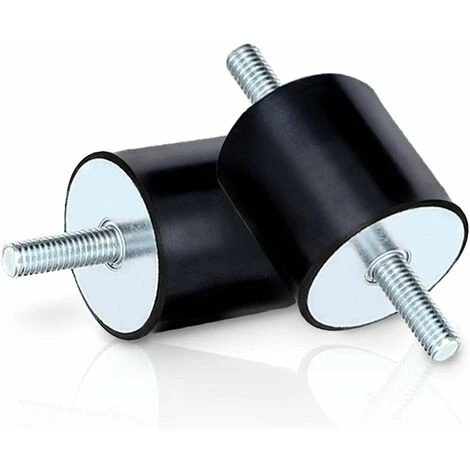 Silent Bloc M8, 4pcs Plot Anti Vibration Silenbloc Caoutchouc, Double Extrémités Vis Absorbeur Anti Vibration Pour Bateau Voiture Amortisseur Silencieux -Arcenciél(M8 X 20, 30 X 30) 3 Silent Bloc M8, 4pcs Plot Anti Vibration Silenbloc Caoutchouc, Double Extrémités Vis Absorbeur Anti Vibration Pour Bateau Voiture Amortisseur Silencieux -Arcenciél(M8 X 20, 30 X 30) – Image 3