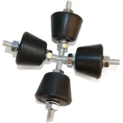 ELLE Climatiseur Split Mural Antichoc, Antibruit Et Pieds Amortisseurs, Avec Une Capacité De Charge Maximale De 70KG 4PCS 1 -Atlantic Magasin 64437530 3