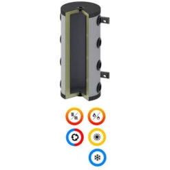 Ballon Tampon STA Puffer ABS DIFFUSALP 8 Piquages 500 L Sol - 208500 5 Ballon Tampon STA Puffer ABS DIFFUSALP 8 Piquages 500 L Sol - 208500 -Atlantic Magasin 64566549 3