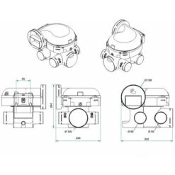 Aldes Kit Complet Gaines Et Vmc Simple Flux Easyhome Auto + Grilles De Ventilation Colorline -Atlantic Magasin 6462513 3