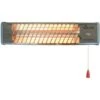 Reglette Infrarouge Quartz 1200W NIKLAS Chauffage Mural Intérieur Et Extérieur électrique 230V 400W-1200W