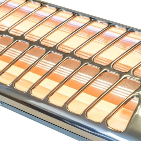 Reglette Infrarouge Quartz 1200W NIKLAS Chauffage Mural Intérieur Et Extérieur électrique 230V 400W-1200W 2 Reglette Infrarouge Quartz 1200W NIKLAS Chauffage Mural Intérieur Et Extérieur électrique 230V 400W-1200W – Image 2