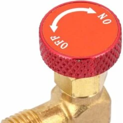 Vanne De Régulation De Débit En Laiton Valve De Régulation De Débit Pour Tuyau De Charge R410A, 1/4 '' - 5/16 ''-BDD -Atlantic Magasin 65374715 5