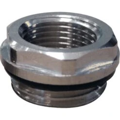 Réduction 15x21-05x10 R1505 THERMADOR, Réducteur De Pression, Laiton, Purgeur De Radiateur Acier, Nickelé, Mâle - Femelle, 15X21-05X10, 10