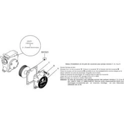 Joint Pour Couvercle AREV 1/2/3/5 (ex Réf S50035616) Pour Série AN AS AE Réf 991523 SUNTEC, Joint, Série AN AS AE -Atlantic Magasin 6607050 3