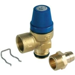 Soupape Securité 7bar 1/2 MCR MCX 24/28 Réf. S100796 DE DIETRICH, Soupape De Sécurité, MCR MCX 24/28