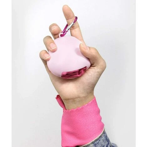 Serviette à Séchage Rapide Exercice Serviette De Sport Serviette De Refroidissement Absorbant La Sueur Yoga Camping Serviette De Course Avec Sac De Rangement En Silicone Rose 40X40cm 3 Serviette à Séchage Rapide Exercice Serviette De Sport Serviette De Refroidissement Absorbant La Sueur Yoga Camping Serviette De Course Avec Sac De Rangement En Silicone Rose 40X40cm – Image 3