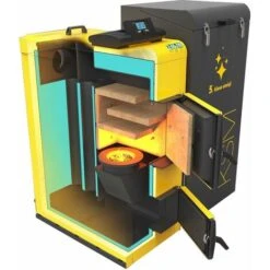 22kw Chauffage Efficace 5ème Classe énergétique Chaudière éco-pois Charbon Pereko Ksm -Atlantic Magasin 6714511 5