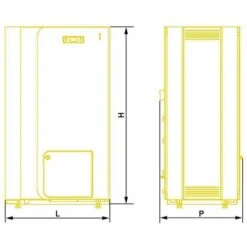 Chauffage Efficace De Puissance De 29kw 5ème Classe D'énergie Chaudière Bois Pellet Pereko Ksp étincelle -Atlantic Magasin 6714516 5