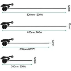 EMKE Résistance Pour Radiateur Eléctrique De La Salle De Bain, Noir Cartouche De Chauffage Avec Régulateur De Température, Résistance Pour Radiateur Avec Chronométrage, Élément Chauffant Electrique 30 7 EMKE Résistance Pour Radiateur Eléctrique De La Salle De Bain, Noir Cartouche De Chauffage Avec Régulateur De Température, Résistance Pour Radiateur Avec Chronométrage, Élément Chauffant Electrique 30 -Atlantic Magasin 67404443 3