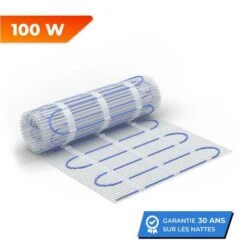 Natte Chauffante électrique Pour Carrelage, Pierre, Chape 100 W/m² 3.0 M²