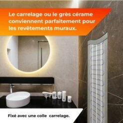 Natte Chauffante Murale 100W/m2 Pour Salle De Bain Ou Cuisine 3.8 M² 8 Natte Chauffante Murale 100W/m2 Pour Salle De Bain Ou Cuisine 3.8 M² -Atlantic Magasin 67908662 4