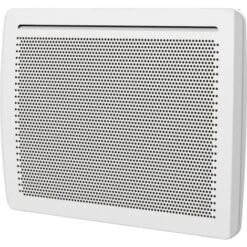 Radiateur électrique Fixe à Inertie Sèche Rayonnant 1000W Bestherm Talya Horizontal Blanc