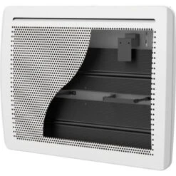 Radiateur électrique Fixe à Inertie Sèche Rayonnant 1000W Bestherm Talya Horizontal Blanc -Atlantic Magasin 68070602 5