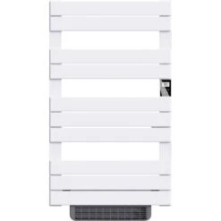 Sèche-serviette électrique Sans Fluide Avec Soufflerie 500W+1000W H.108,4xL60cm Bestherm Hanae Blanc