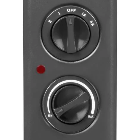 Convecteur électrique 2000W – Gris – Avec Ventilateur Turbo - Thermostat Réglable - 2 Positions De Chauffage – Pour Des Pièces Jusqu'à 24m2 – Design Moderne 2 Convecteur électrique 2000W – Gris – Avec Ventilateur Turbo - Thermostat Réglable - 2 Positions De Chauffage – Pour Des Pièces Jusqu'à 24m2 – Design Moderne – Image 2